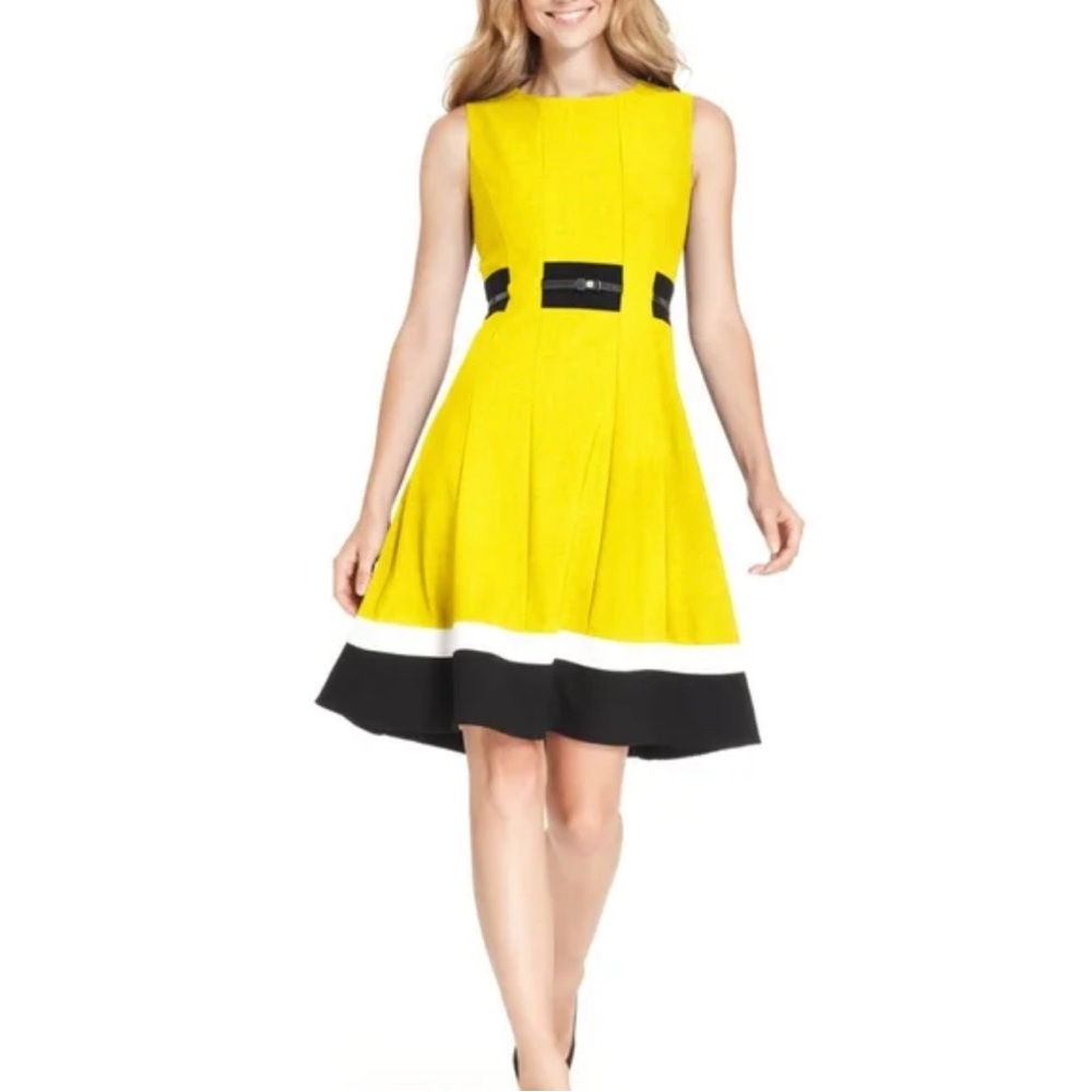 💛Calvin Klein yellow dress 💛Sz 6P